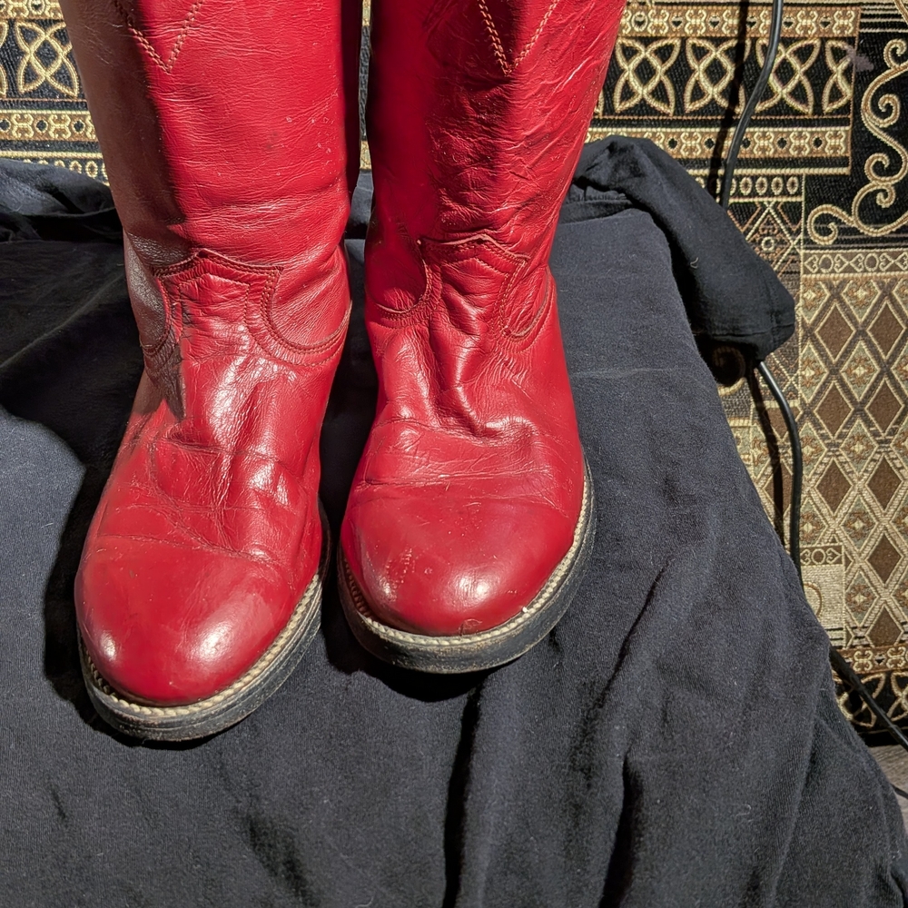 Red Heeled Boots